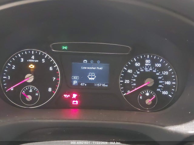 5XYPGDA36KG542596 KIA Sorento 2.4l Lx