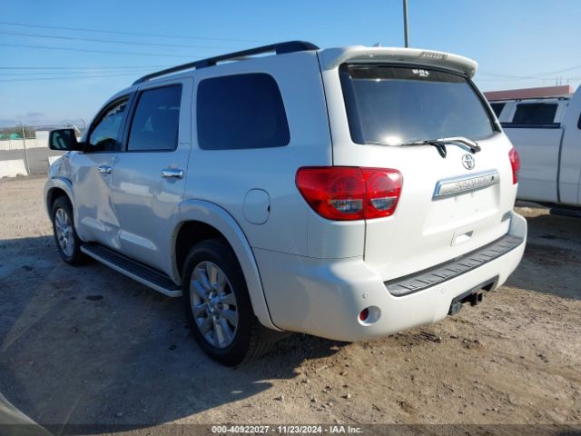 5TDYY5G13ES054016 Toyota Sequoia Platinum 5.7l V8