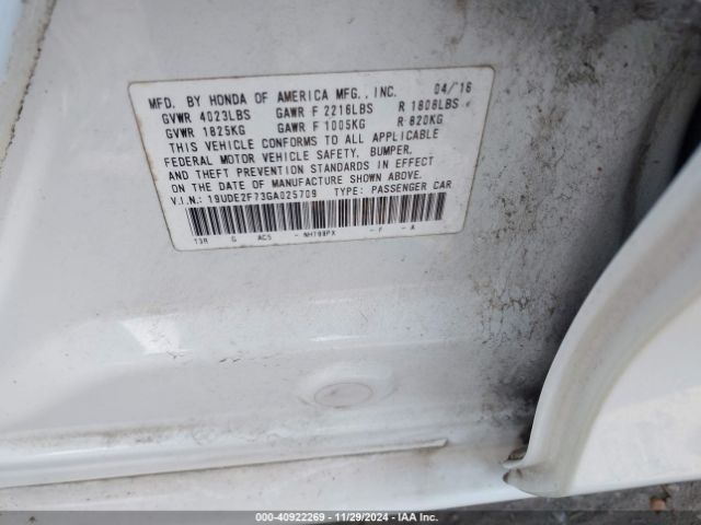19UDE2F73GA025709 Acura Ilx Premium Package/technology Plus Package