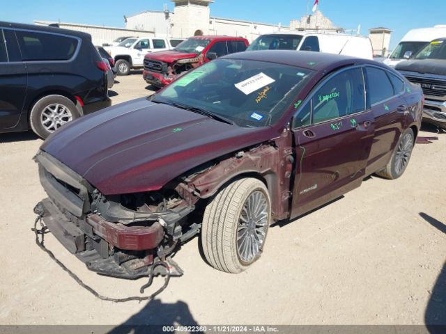 3FA6P0RU2HR359766 Ford Fusion Hybrid Titanium