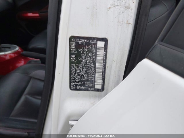 Nissan Juke Sl 2014 JN8AF5MVXET358299 Image 9