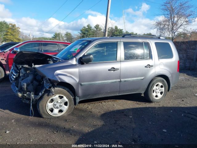 5FNYF4H27FB049883 Honda PILOT LX