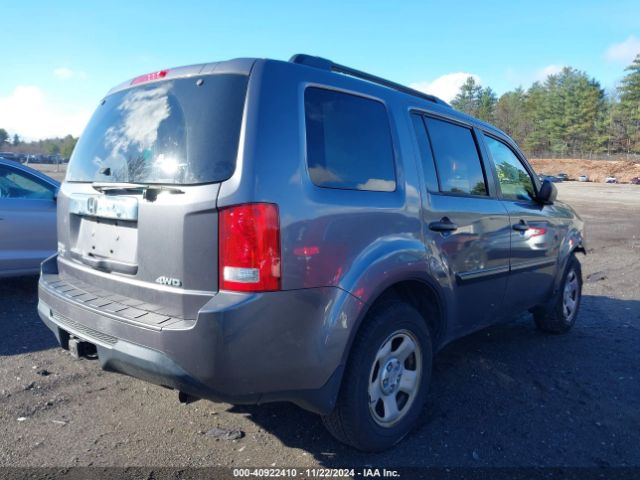 5FNYF4H27FB049883 Honda PILOT LX