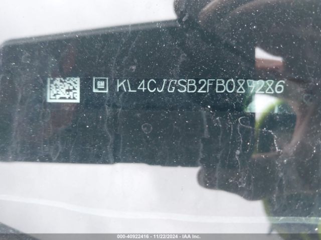 KL4CJGSB2FB089286 Buick Encore Leather