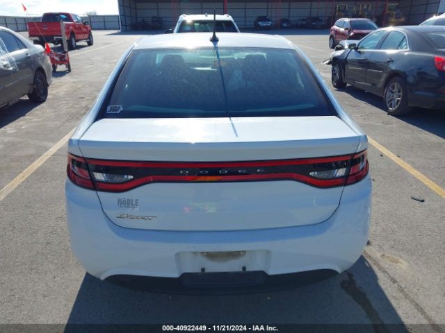 1C3CDFAA7GD584951 Dodge DART SE