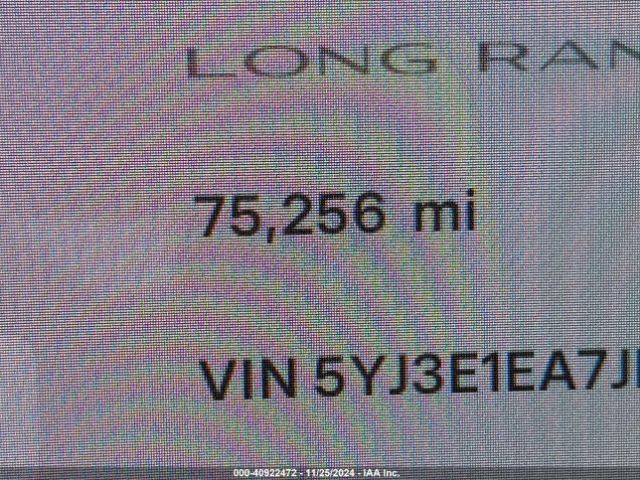 5YJ3E1EA7JF040973 Tesla Model 3 Long Range/mid Range