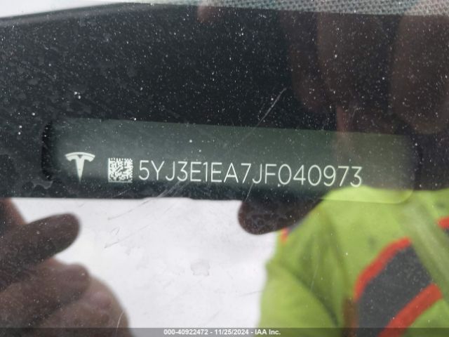5YJ3E1EA7JF040973 Tesla Model 3 Long Range/mid Range