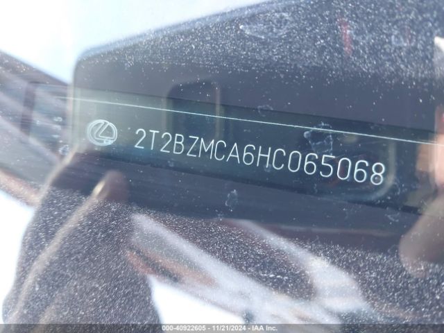 2T2BZMCA6HC065068 Lexus RX 350