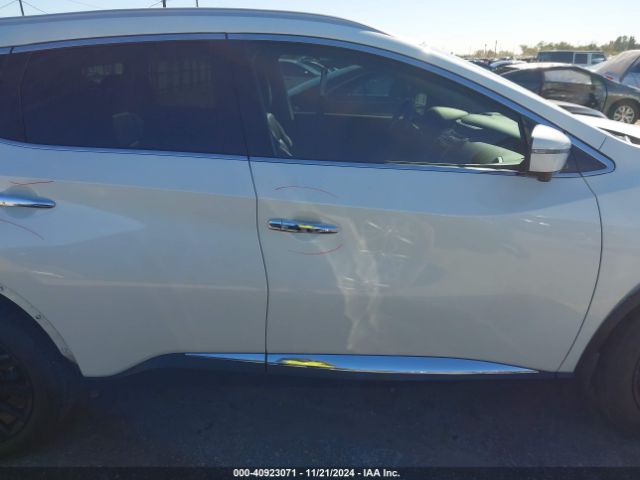 5N1AZ2DJ6PC118700 Nissan Murano Platinum Fwd