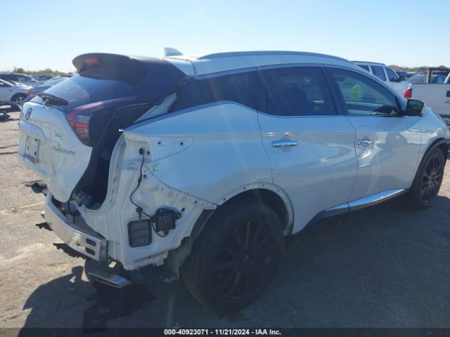5N1AZ2DJ6PC118700 Nissan Murano Platinum Fwd