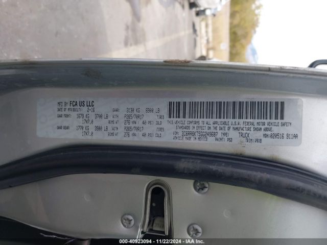3C6RR6KT5GG249687 RAM 1500 Express