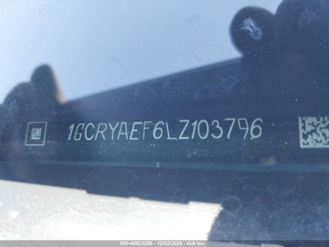 1GCRYAEF6LZ103796 Chevrolet Silverado 1500 4wd  Standard Bed Wt