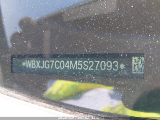 WBXJG7C04M5S27093 BMW X1 Sdrive28i