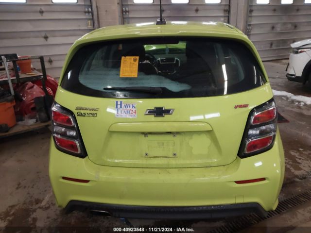 1G1JD6SB9K4138666 Chevrolet Sonic Lt Auto