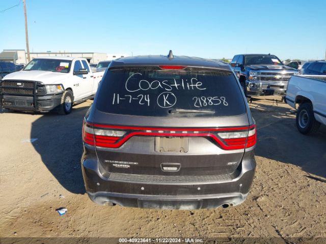 1C4RDHDG9JC218858 Dodge Durango Gt Rwd