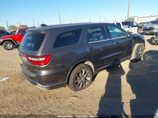 1C4RDHDG9JC218858 Dodge Durango Gt Rwd