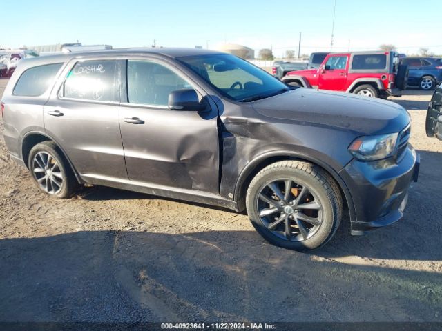 1C4RDHDG9JC218858 Dodge Durango Gt Rwd