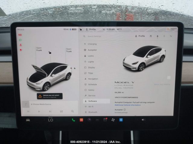 5YJYGDEE3MF086552 Tesla Model Y Long Range Dual Motor All-wheel Drive