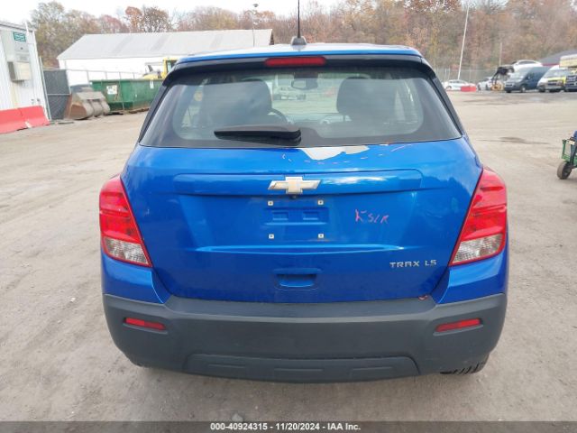 KL7CJKSB6GB705501 Chevrolet Trax 1ls