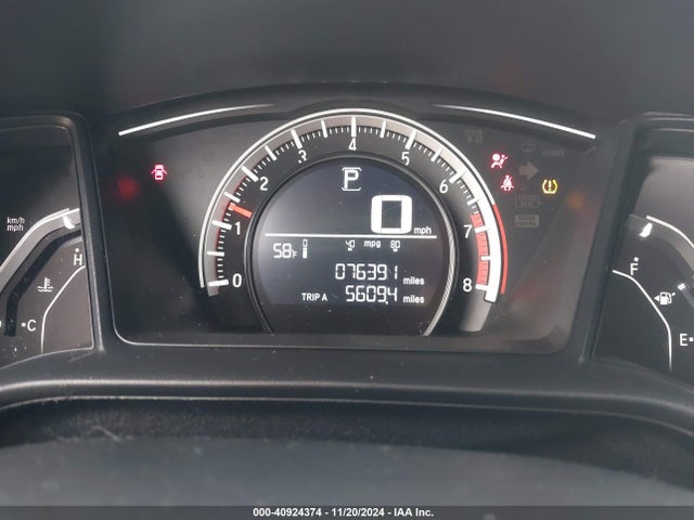 Honda Civic Lx 2016 2HGFC4B56GH316401 Image 7