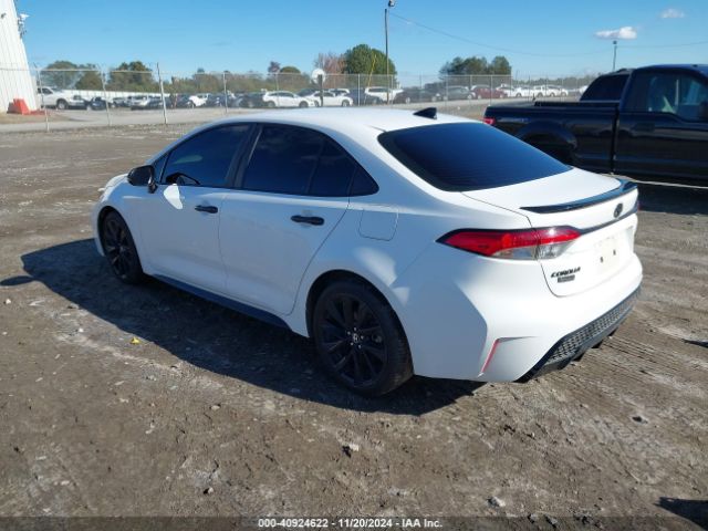 5YFS4MCE2MP076133 Toyota Corolla Se Nightshade Edition