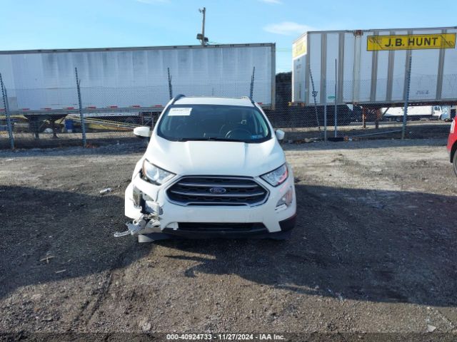 MAJ6S3GL5KC305040 Ford Ecosport Se