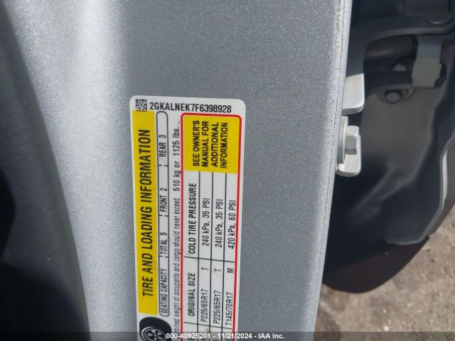 2GKALNEK7F6398928 GMC TERRAIN SL