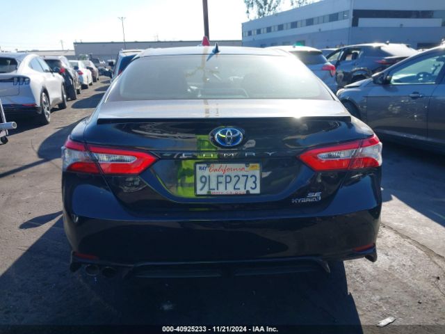 4T1B21HK2KU518682 Toyota Camry Hybrid Se
