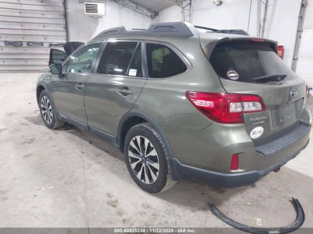 4S4BSANC1F3342801 Subaru Outback 2.5i Limited