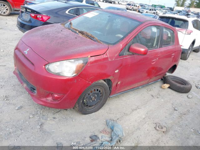 2015 MITSUBISHI MIRAGE ML32A3HJ4FH012699 Photo 1
