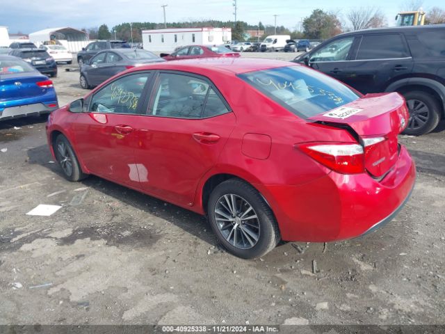 2T1BURHE4GC518758 Toyota Corolla L/le/le Pls/prm/s/s Pls