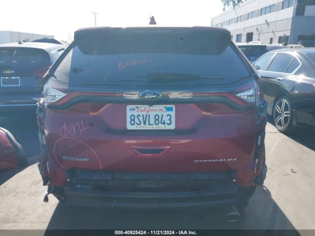 2FMPK3K83GBB82780 Ford Edge Titanium