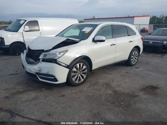 5FRYD4H48FB007308 Acura Mdx Technology Package
