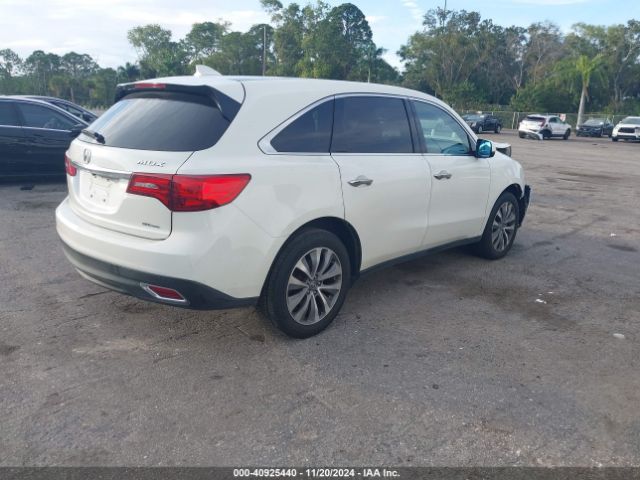 5FRYD4H48FB007308 Acura Mdx Technology Package