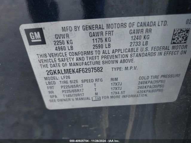 2GKALMEK4F6297582 GMC Terrain Sle-1