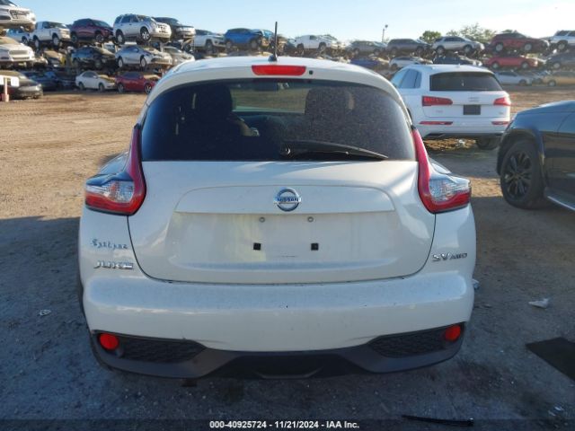 JN8AF5MV3FT557339 Nissan Juke Sv