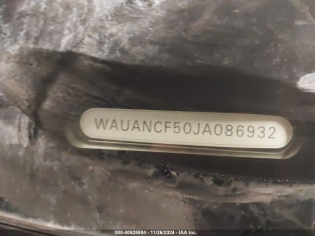 WAUANCF50JA086932 Audi A5 2.0t Premium