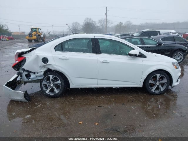 1G1JF5SB1J4135165 Chevrolet Sonic Premier Auto