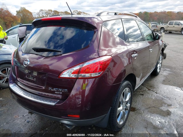 Nissan Murano Le 2014 JN8AZ1MWXEW505549 Image 4