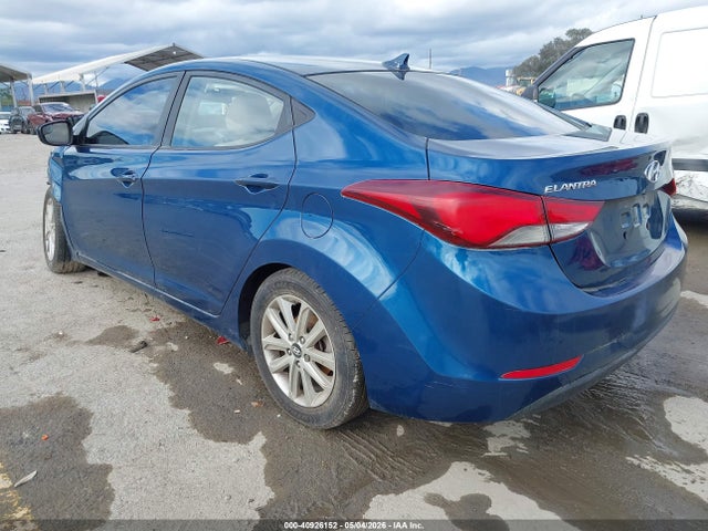 Aukcja sprzedaży 2014 Hyundai Elantra Se, vin: KMHDH4AE6EU156650, numer aukcji: 40926152