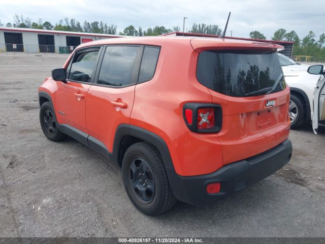 ZACCJAAT8GPE29609 Jeep Renegade Sport