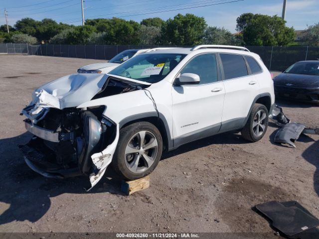 1C4PJLDB0KD325249 Jeep Cherokee Limited Fwd