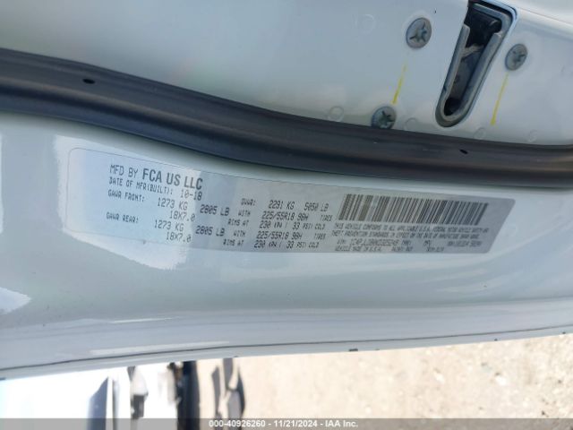 1C4PJLDB0KD325249 Jeep Cherokee Limited Fwd