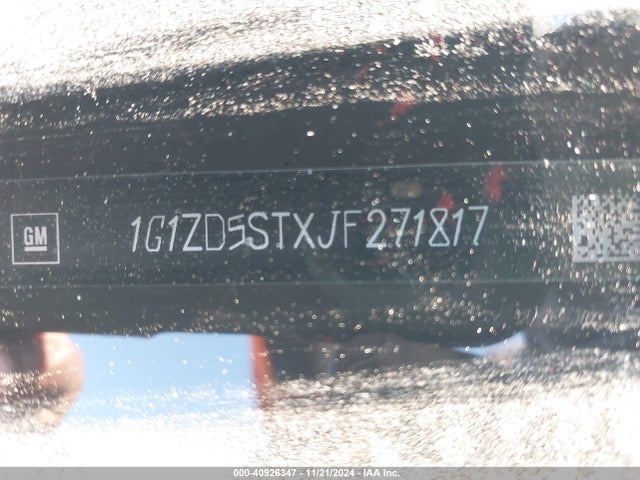 Chevrolet MALIBU LT 2018 1G1ZD5STXJF271817 Image 9