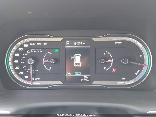 KM8JBCD11RU220655 Hyundai Tucson Hybrid Blue