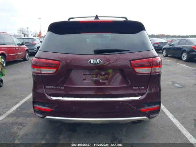 5XYPKDA56GG123848 KIA Sorento 3.3l Sx