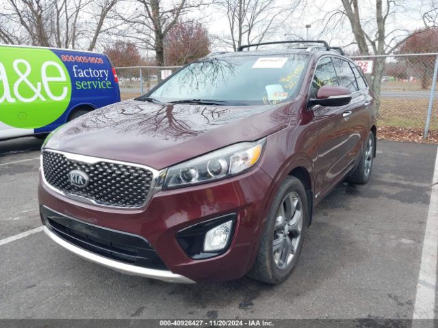 5XYPKDA56GG123848 KIA Sorento 3.3l Sx