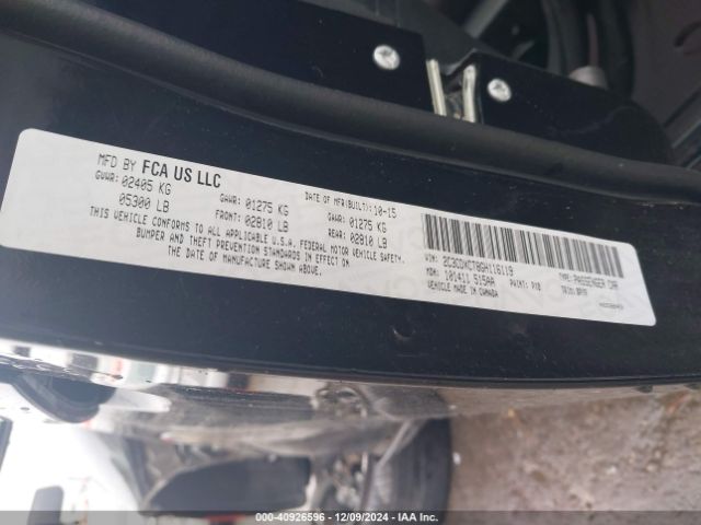 2C3CDXCT8GH116119 Dodge CHARGER R/T