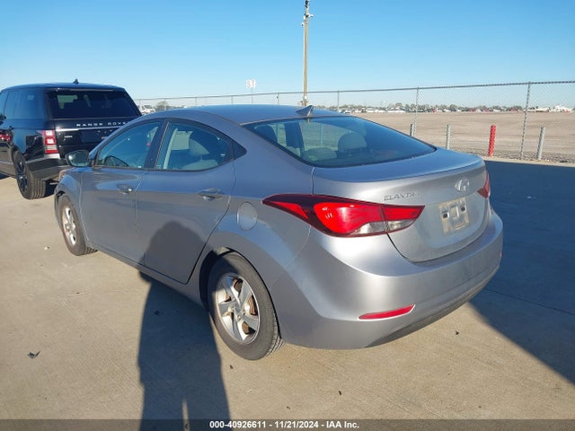 5NPDH4AE5FH580272 Hyundai ELANTRA SE