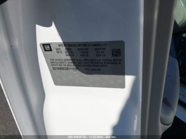 2G1WA5E33E1117325 Chevrolet Impala Limited Ls